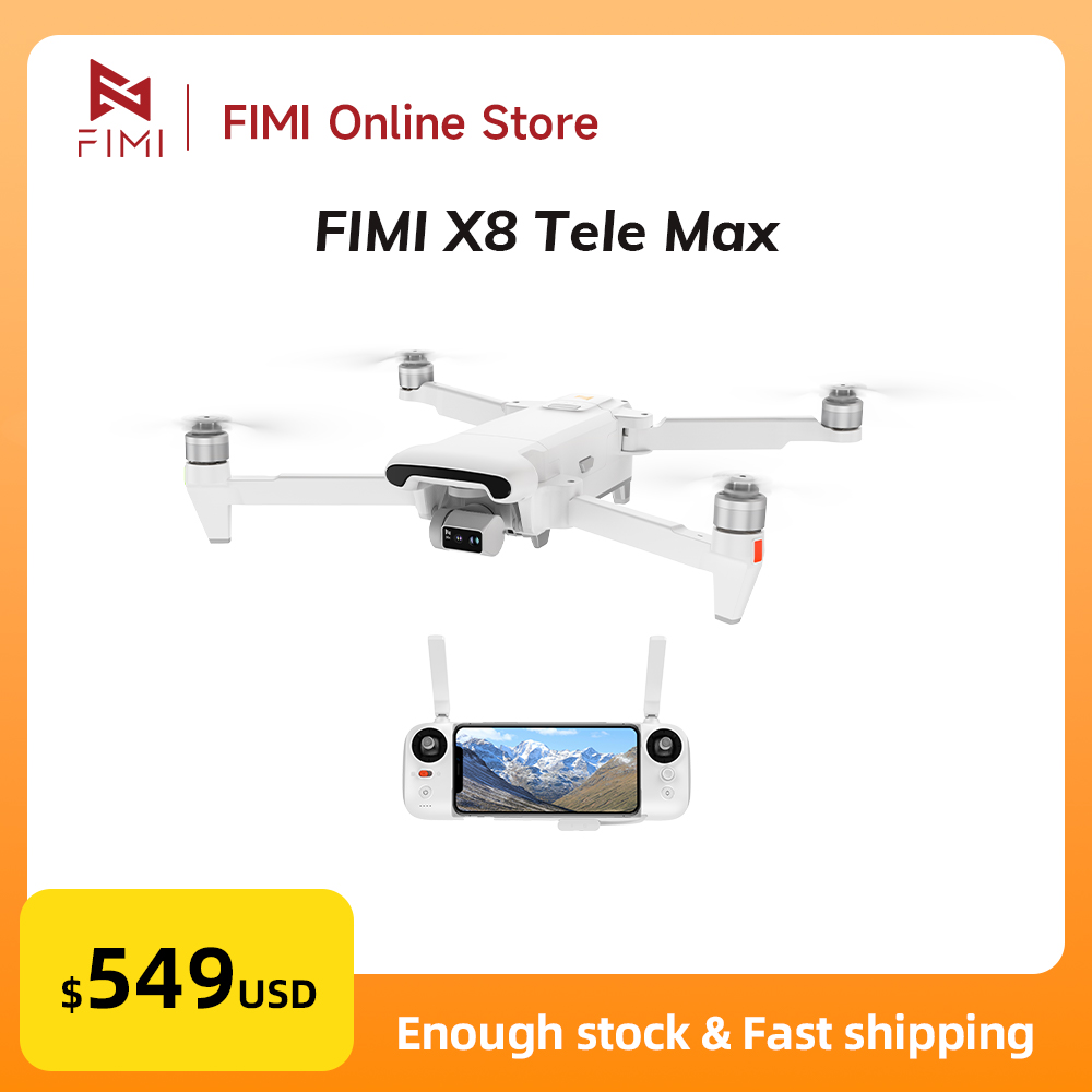 Drone Thermal Imaging - FIMI X8 Tele Max Drone 4K